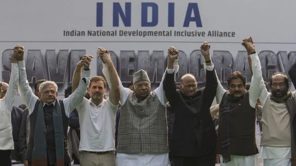 INDIA Alliance Meeting at Constitution Club Today