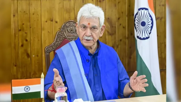 Jammu and Kashmir Lieutenant Governor Manoj Sinha