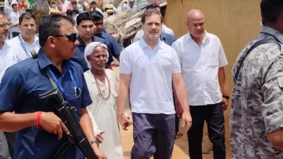 Rahul Gandhi in Gayaji Dashrath Manjhi