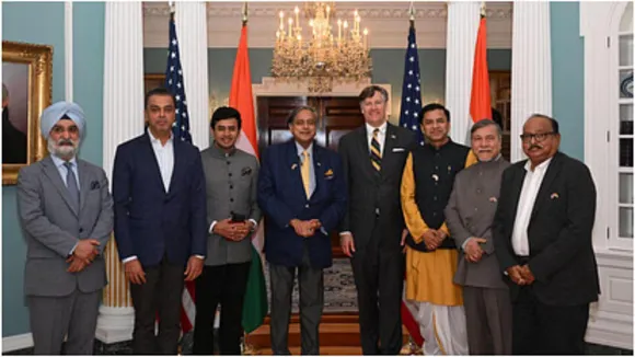 All Prty Delegation in America in the leadership of Congress MP Shashi Tharoor