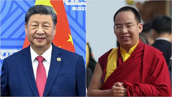 xi zinping & panchem lama