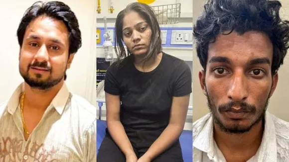 Raja Raghuvanshi, Sonam Raghuvanshi and Raj Kushwah