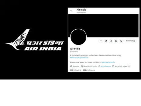 Air India social media handles