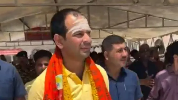 Tej Pratap Yadav Varanasi visit 