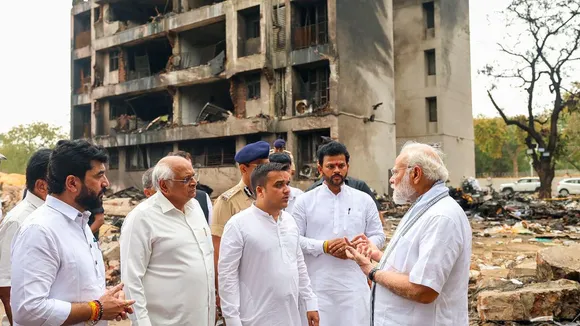 PM Modi in ahmedabad 
