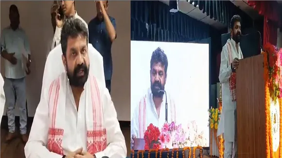 Minister Dayashankar Mishra inaugurated Yoga Week at Government Ayurvedic College