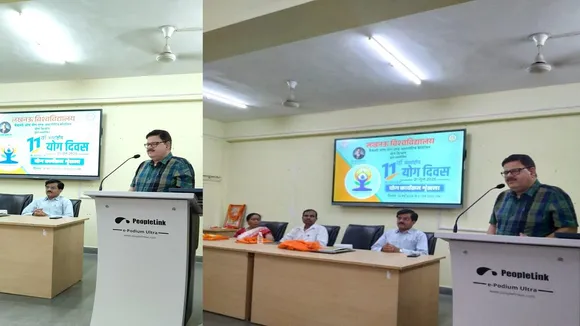 Seminar Yoga Lucknow University