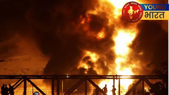 oil depo in Iran