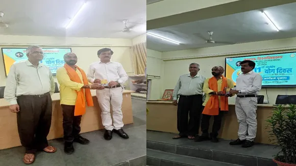 लखनऊ विश्वविद्यालय में योग पर संगोष्ठी