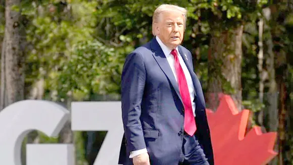G7 में ट्रंप की बेइज्जती! कनाडाई PM ने रोकी प्रेस कॉन्फ्रेंस! | यंग भारत न्यूज