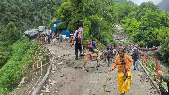 Kedarnath landslide 18 june 2025