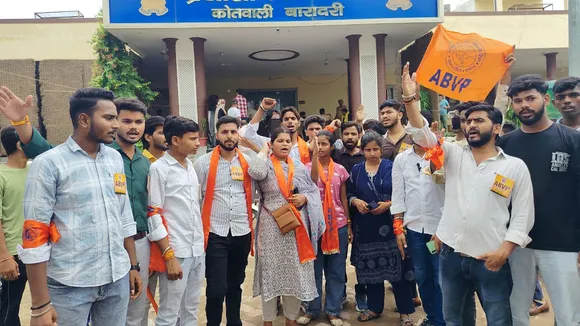 Attack on ABVP Metropolitan Minister