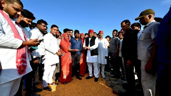 सड़क पर मक्‍का