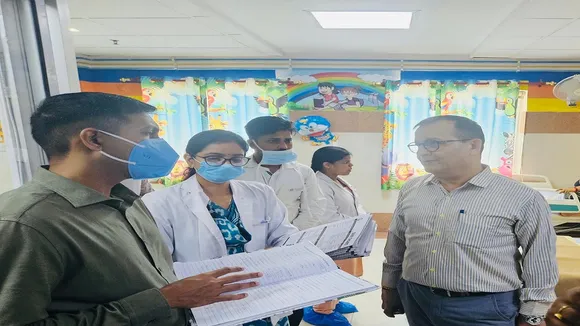 The District Magistrate inspected the NRC