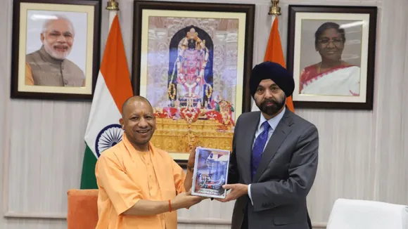 cm yogi with ajay banga