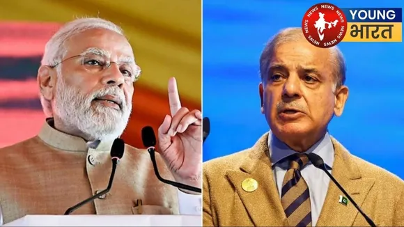 PM Modi- Shehbaz Sharif