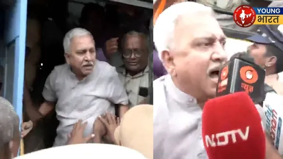 Tamil Nadu BJP vice-president Narayanan Tirupati and several others arrested