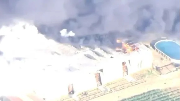 fire broke in California