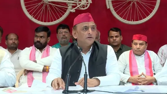 Akhilesh Yadav press conference