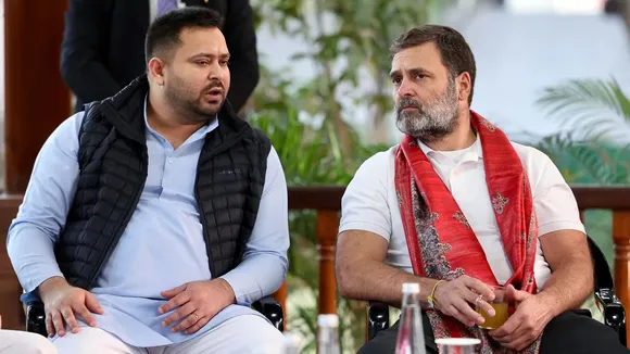 Tejashwi Yadav Rahul gandhi