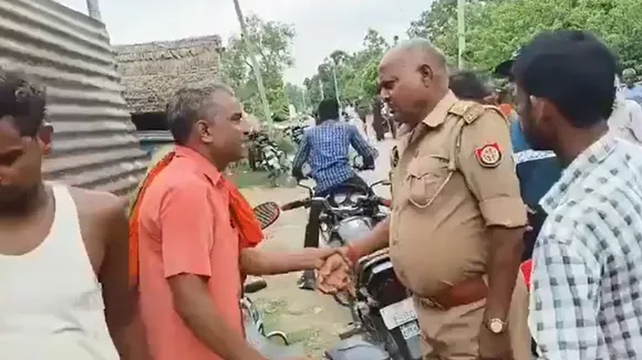 The youth kept the inspector bike on the charge of bribe