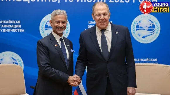External Affairs Minister Dr S Jaishankar and Russian Foreign Minister Sergei Lavrov