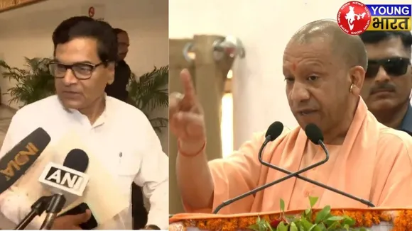 RamGopal Yadav and CM Yogi Aditiyanath