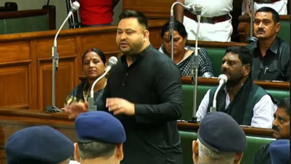 Tejashwi Yadav speaking aggressively in Bihar Assembly (1)