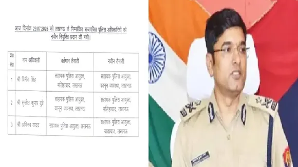 Lucknow Police Transfer 33