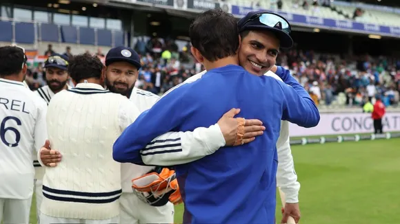 shubman gill and gautam gambhir