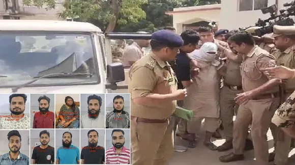 धर्मांतरण के आरोपी।