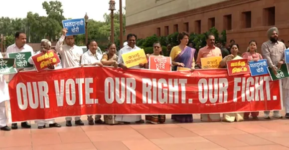 Protest Against Election vot theft