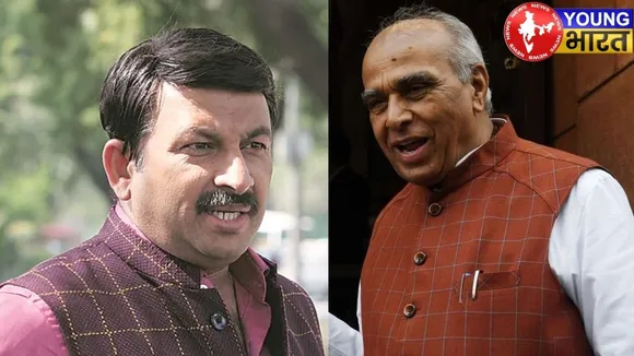 BJP MP Manoj Tiwari and Jagdambika Pal