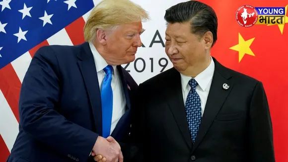 Donald Trump with Xi Jinping