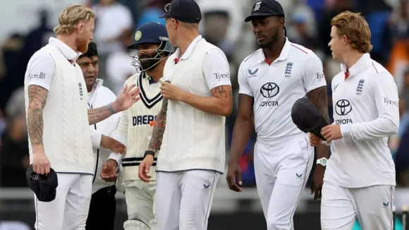 handshake controversy ind vs eng test