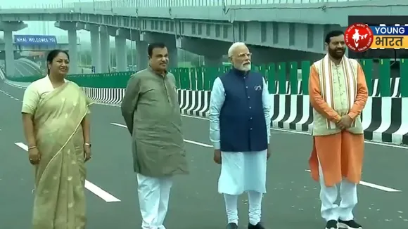PM modi dwarika express way