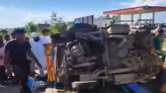 Pilibhit Road Accident