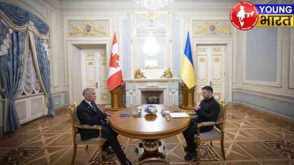 Mark Carney with Zelenski
