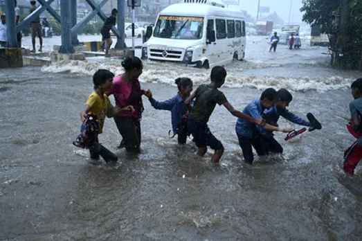 heavy rains gurugram