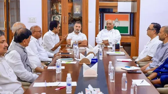 Congress Meeting Bihar Election 2025