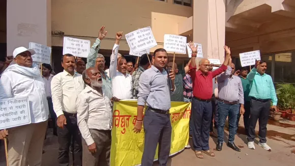 protest against Electricity Privatisation