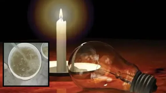 power cut and contaminated water supply