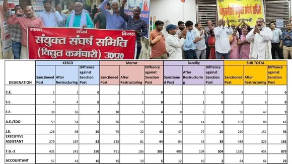 protest against electricity privatisation