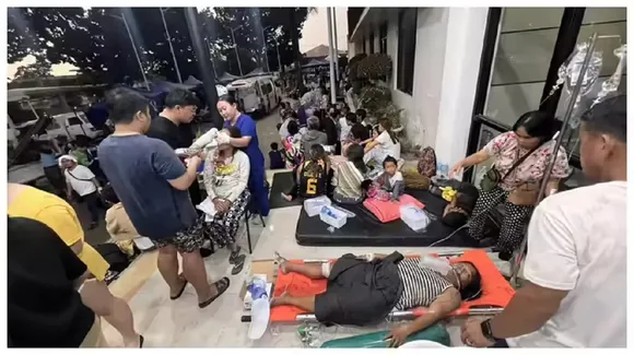 Earhquake Effected Person