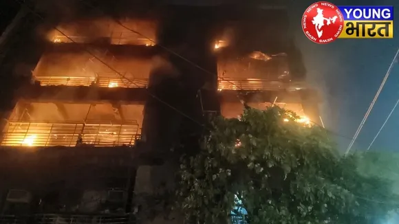 Fire in Indirpuram Ghaziabad