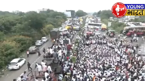 Nagpur NH 44 Kisan Andolan