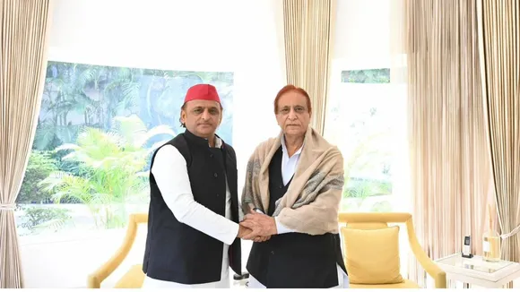 azam khan and akhilesh yadav