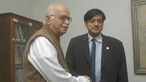 Shashi Tharoors LK Advani