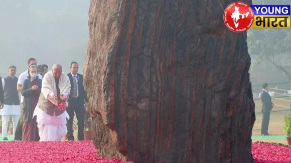 Karge- Sonia- Rahul Gandhi at Shaktisthal