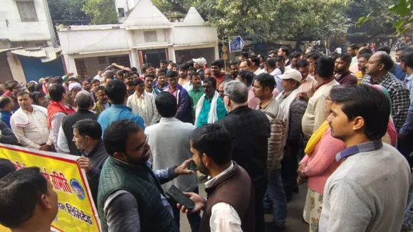 protest against electricity privatisation